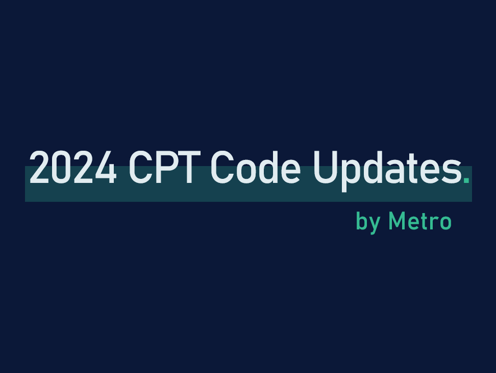 2024 CPT Code Updates Metropolitan Healthcare Billing